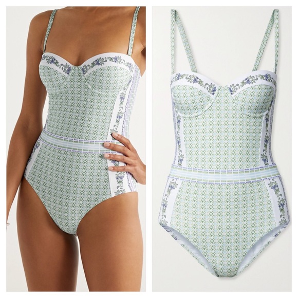 Tory Burch Other - TORY BURCH
Lipsi printed underwired swimsuit